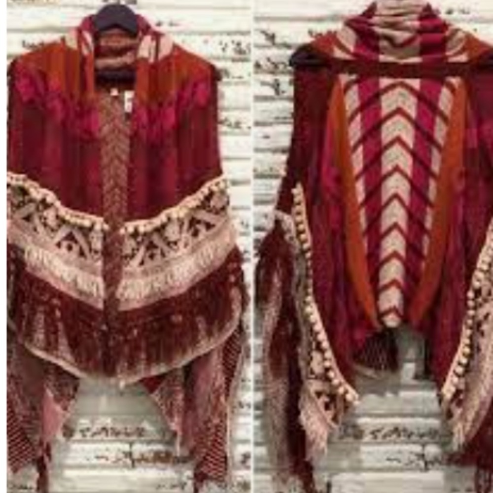 Anthropologie moth Durango jacquard boho vest - Picture 3 of 5